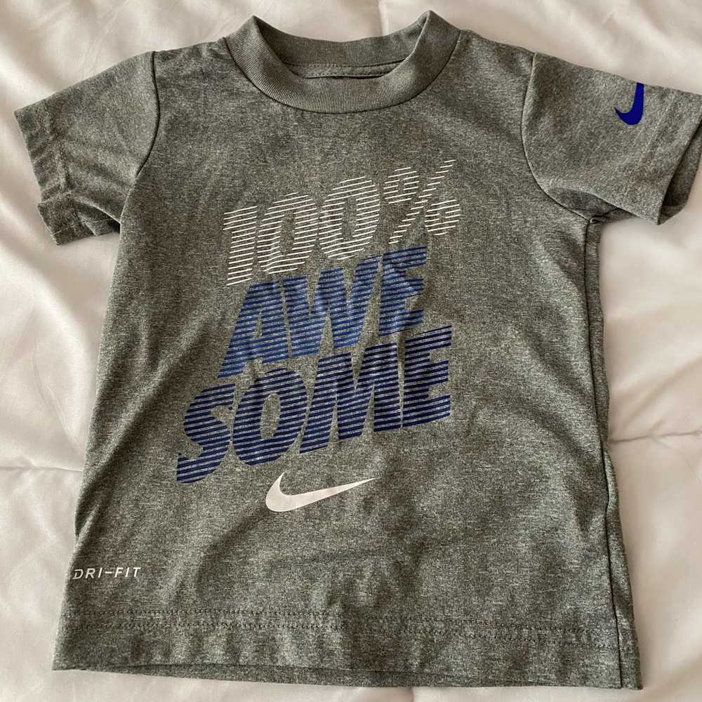 Nike Dri-fit soft toddler boys shirt 2T (1-2yrs)